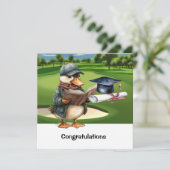 Gefeliciteerd met je Kaart Afstuderen (Staand voorkant)