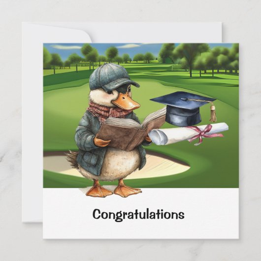 Gefeliciteerd met je Kaart Afstuderen (Voorkant)