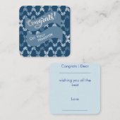 Gefeliciteerd met je Kaart voor speciale acties Notitiekaartje (Voorkant / Achterkant)