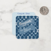 Gefeliciteerd met je Kaart voor speciale acties Notitiekaartje (Voorkant / Achterkant in situ)