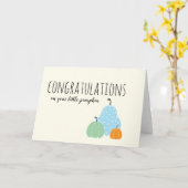 Gefeliciteerd met je kleine pompoen kaart (Gele Bloem)