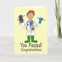 Gefeliciteerd met je kwalificatie als dierenarts