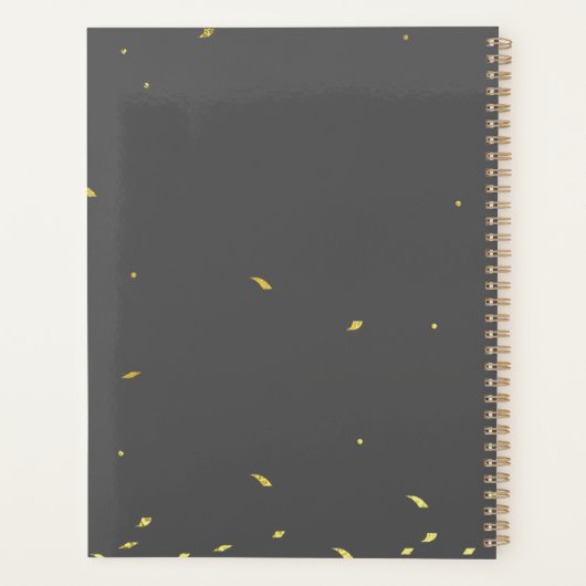 Gefeliciteerd met je laatste werk planner (Achterkant)