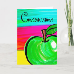 Gefeliciteerd met je lerarenpensioen, Green Apple Kaart