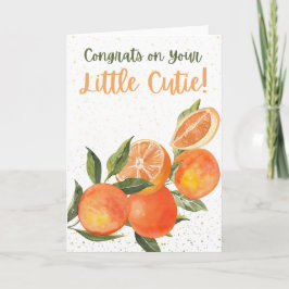 Gefeliciteerd met je lieve schat | Babykaart Kaart