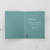 Gefeliciteerd met je Man Kaart (Binnen)