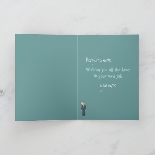 Gefeliciteerd met je Man Kaart (Binnen)