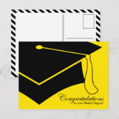 Gefeliciteerd met je medische diploma! briefkaart (Voorkant / Achterkant)