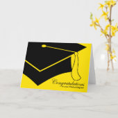 Gefeliciteerd met je medische diploma! kaart (Gele Bloem)