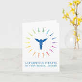 Gefeliciteerd met je medische opleiding: Rainbow Kaart (Gele Bloem)