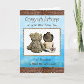 Gefeliciteerd met je New Lil' Buckaroo Kaart (Voorkant)