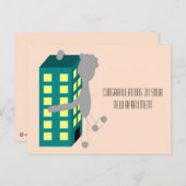 Gefeliciteerd met je nieuwe appartement - Nod Note Briefkaart (Voorkant / Achterkant)