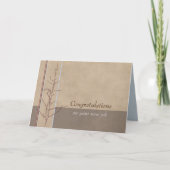 Gefeliciteerd Met Je Nieuwe Baan Kaart (Voorkant)