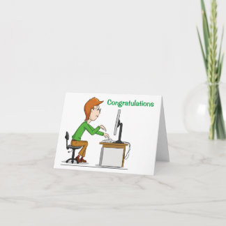 GEFELICITEERD MET JE ***NIEUWE BAAN*** KAART