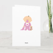 Gefeliciteerd met je nieuwe baby kaart (Achterkant)