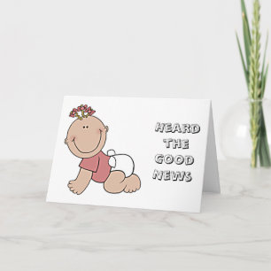 GEFELICITEERD MET JE "NIEUWE BABY" KAART