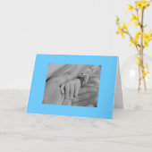 Gefeliciteerd met je nieuwe baby kaart (Gele Bloem)