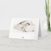 Gefeliciteerd met je nieuwe babykaart kaart (Achterkant)