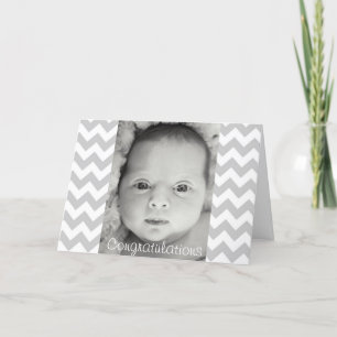 Gefeliciteerd met je nieuwe babykaart kaart