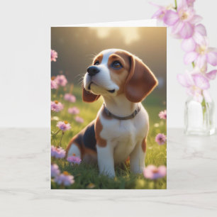 Gefeliciteerd met je nieuwe beagle kaart