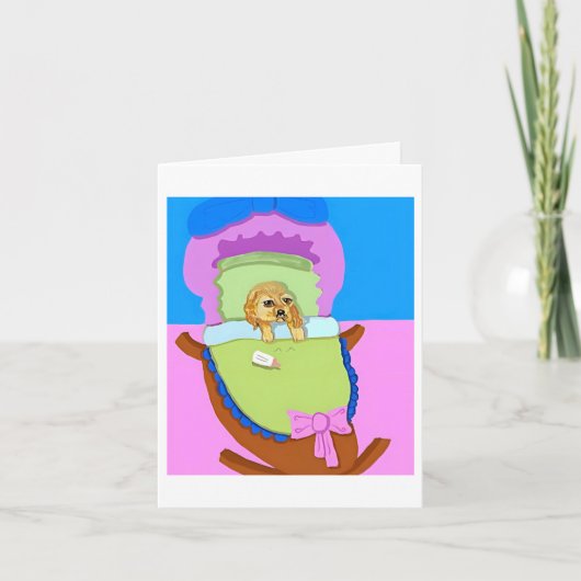 Gefeliciteerd met je nieuwe 🐶 bedankkaart (Voorkant)