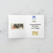 Gefeliciteerd met je nieuwe 🐶 bedankkaart (Binnen)