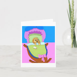 Gefeliciteerd met je nieuwe 🐶 bedankkaart