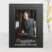 Gefeliciteerd met je nieuwe bedrijf kaart (Gele Bloem)