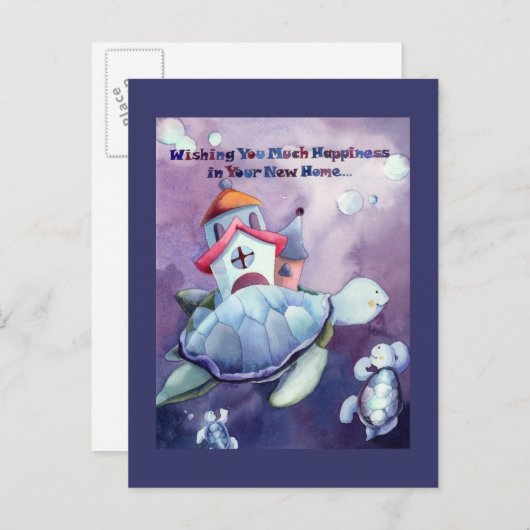 Gefeliciteerd met je nieuwe Briefkaart (Voorkant / Achterkant)