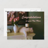 Gefeliciteerd met je nieuwe Briefkaart (Voorkant / Achterkant)