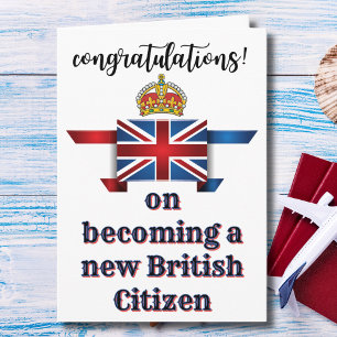 Gefeliciteerd met je nieuwe Britse nationaliteit Kaart