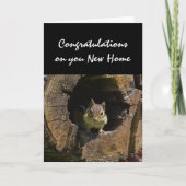 Gefeliciteerd met je nieuwe home fun kaart (Voorkant)