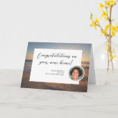 Gefeliciteerd met je nieuwe Home Ocean Note Kaart (Gele Bloem)