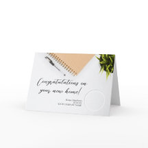 Gefeliciteerd met je nieuwe Home Simple Note Kaart