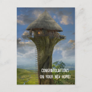 Gefeliciteerd met je nieuwe huis - Briefkaart