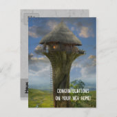 Gefeliciteerd met je nieuwe huis - Briefkaart (Voorkant / Achterkant)