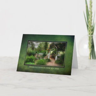 Gefeliciteerd met je nieuwe huis - Dreamy Garden Kaart