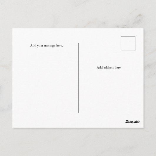 Gefeliciteerd met je nieuwe huis foto ansichtkaart briefkaart (Achterkant)