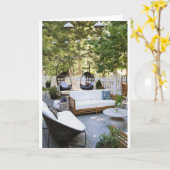 ** GEFELICITEERD MET JE NIEUWE HUIS** KAART (Gele Bloem)