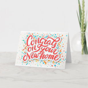 GEFELICITEERD MET JE NIEUWE HUIS!!! WEG TE GAAN!!! KAART