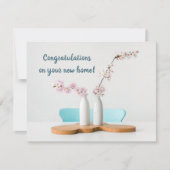 Gefeliciteerd met je nieuwe huishouding kaart (Voorkant)