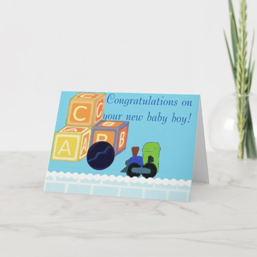 Gefeliciteerd met je nieuwe Kaart (Voorkant)