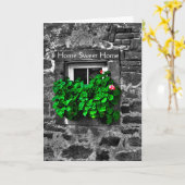 Gefeliciteerd met je nieuwe Kaart (Gele Bloem)