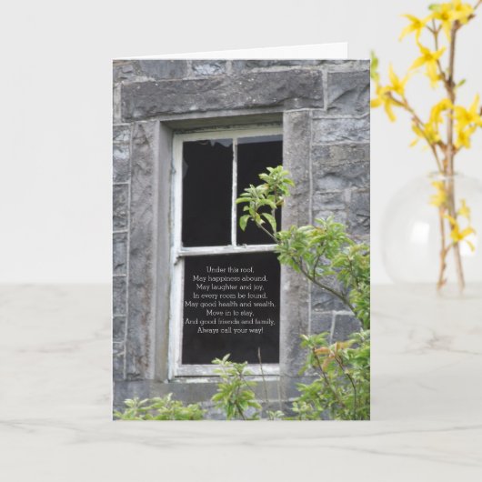 Gefeliciteerd met je nieuwe Kaart (Gele Bloem)