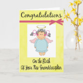 Gefeliciteerd met je nieuwe Kaart (Gele Bloem)