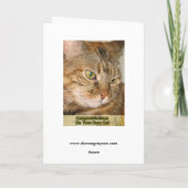 Gefeliciteerd met je nieuwe kat kaart (Achterkant)