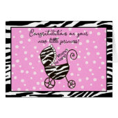 Gefeliciteerd met je nieuwe kleine prinses! (Voorkant Horizontaal)