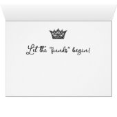 Gefeliciteerd met je nieuwe kleine prinses! (Binnen Horizontaal (Onder))