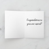 Gefeliciteerd met je nieuwe komst! kaart (Binnen)