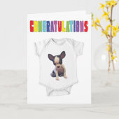 Gefeliciteerd met je nieuwe komst! kaart (Gele Bloem)